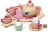 Tender Leaf Toys - Birdie Tea Set, Realistic Teapot, Cups for Pretend Afternoon Tea Party, Age 3+