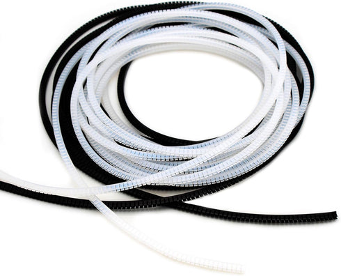 Flexible Edge Trim Protector, Push-in Shield for Steel, Wood, Glass, Plastic Panels, Fits 0.03"-0.045" Thickness,
