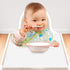 Home Stuff ANTILOP White High Chair Tray for Baby Finger Foods Placemat, Silicone Mat, Dishwasher Safe for Toddler