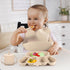 Silicone Baby Feeding Set, 10 Pcs Baby Led Weaning Supplies, Toddler Utensil Sets, Baby Essentials for Newborn Gift