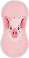 Bulletgxll Cute Pig Face Unisex Baby Burp Cloths Set of 4, Soft Absorbent