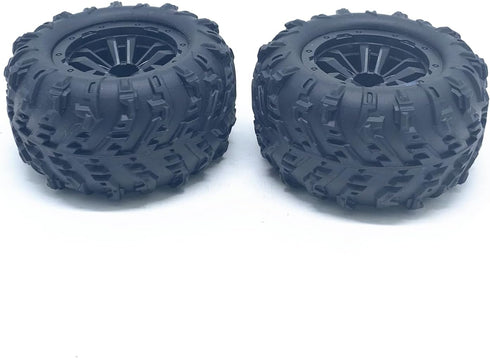 4PCS 85MM Tire Wheel Tyre RC Spare Parts, Compatible with JJRC Q117-A Q117-B RC Car