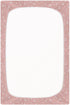 Sheet,52x28IN Pfrewn Christmas Crib Sheets for Boys Girls Pine Tree Branches Snowflakes on Pink Fitted Crib Sheet Fits