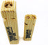 2PCS Wooden Train Whistle Musical Toy for Kids—4 Tones 7.4" Long and 2 Tones 5.5" Long