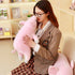 Stuffed Plush Pig Animal Toy, 20 Inches Pink Piggy Plushie, Super Soft Cuddly Pillow for Kids Room Decor