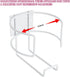 GIMANFT Drill-Free Wipes Holder Wall Mount, Cleaning Wipes Holder, Wall Bracket for Cleaning Wipes Ideal for Office