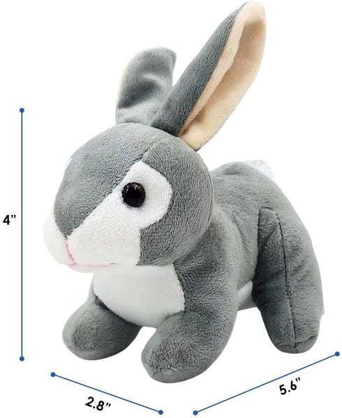 0 Dimple Stuffed Bunny Toy - Baby Bunny Stuffed Animal - Perfect Baby Plush Toy Gift - Cuddly Soft Toys for Children