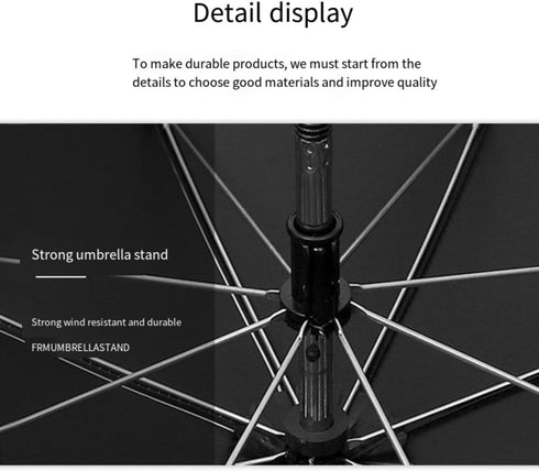 cajuca Creative Universal Stroller Umbrella with Parasol - Sun Protection for Baby, Pet Carrier, Avoid Sun or Rain