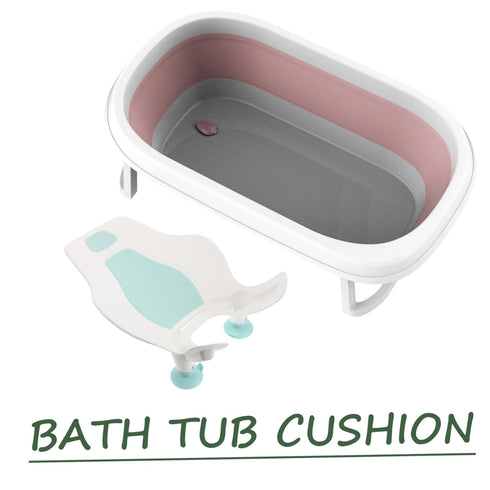 Soft Silicone Bath Sling for Newborns - Non-Slip Bath Seat