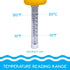 MAGIC TIME INTERNATIONAL LTD Ripple: Duck Thermometer - Pool & Hot Tub Spa Temperature Readings, Fahrenheit & Celsius