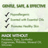 Lather Green 8 oz, Unscented Baby Lotion Natural, Perfect for Bedtime, newborn lotion, infant lotion, Baby Moisturizer