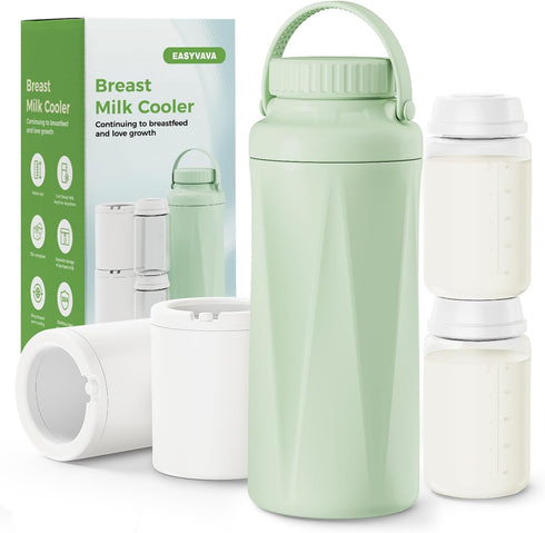 22oz Portable Breast Milk Cooler Bottle-Milk Cooler for Outdoor Travel, Keeps Fresh