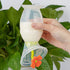 100% (5oz/150ml) haakaa Silicone Manual Breast Pump with Suction Base and Flower Stopper Food Grade Silicone BPA PVC
