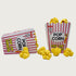 48 PCS Popcorn Erasers, Mini Erasers for Kids Play Prize Party and School Supplies