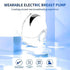 Generic 4 Wearable Electric Breast Pump, Variable Frequency, Modes, Anti-Backflow Design, White