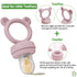 JEXFUN Silicone Breastmilk Popsicle Freezer Molds & Baby Fruit Food Feeder Pacifier, Baby Food Storage Containers