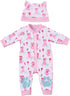 BABESIDE 2 Pcs Reborn Babys Doll Clothes for 17-22 Inch Baby Dolls,