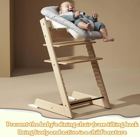 Generic Highchair Safety Leg Extension Pad Easy Install Leg Feet Insert Cover(White)