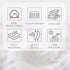 PENG'S M 5 Pack 100% 20x10 Inches Baby Muslin Burp Cloths Dinosaur Burping Rags Super Soft Face Towel Organic Cotton