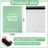 100 PerKoop Pcs Extra Thick Large Adult Diaper Disposable Bags Odor Tight Sealing Disposal Bags Tear Resistance