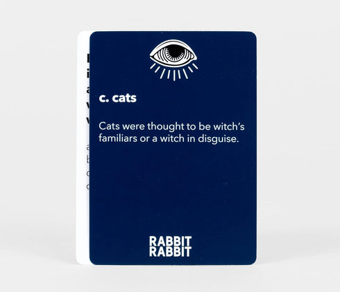 Rabbit Rabbit - A Game of Superstitions, Card Game
