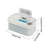 Tkidplw 3 Portable Baby Wipe Warmer, Wipe Warmer Cordless with Adjustable Heat Modes, LED Portable Wipe Heating System