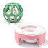 MCGMITT Portable Potty Bundled with Silicone Baby Teether Ball