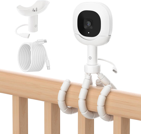 tihii Upgraded Tripod Charger Stand Compatible with Nanit ProPlus Baby Monitor & Original