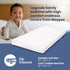 25 38 5 Waterproof Kids Portable Crib Mini Crib Mattress Protector x x in. Baby Mini Vinyl Crib Cover with Zipper
