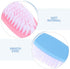Set 10 Pack 5.31 Inch Baby Hair Comb and Brush Lightweight Infant Hair Care Tools Soft Synthetic Bristles for Gentle