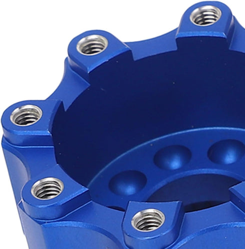 VBESTLIFE RC Wheel Hex Adapters, Aluminum Alloy 8x32 to 17mm for 8x32 3.8in Wheels Electric Car Truck (Blue)
