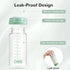4 Packs,10oz Pumps&Nipples(4 COMI Wide Neck Glass Breastmilk Collection n Storage Bottle, with Screw Ring Sealing