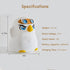 Bald Eagle Night Light for Kids, Multi-Color Changing Rechargeable Night Light for Baby Toddler Nursery, Cute Lamp