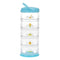 Innobaby Packin' Smart Stackable Storage System for Formula and Baby Snacks, 5 Stackable Cups in Blueberry Sorbet