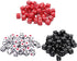 100Pcs 8mm Acrylic Dice - White Black Gaming Dice, Standard Six Sided Decider Board Game Dice Set