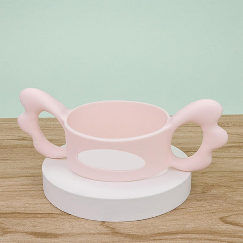 TNNOKL Food Grade Silicone Transitional Cup Handles for Milk Bottles Baby Feeding Bottle Trainer