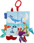 0-6-12-18 bebe mondo Fish Baby Books Toys Months,Touch Feel Crinkle Soft Cloth Books for Babies Infant Newborn, Baby