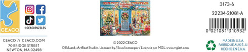 Ceaco - Shop Windows - Holiday Shop - 1000 Piece Jigsaw Puzzle