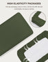 28" 52" (46C-10) Olive Green Baby Crib Sheets, Soft Muslin Baby Crib Sheets for Standard Crib Mattress, x Neutral