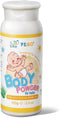 PEGO Cornstarch Baby Powder,Talc-Free,with Zinc Oxide,Aloe and Chamomilla,Prevent Heat Rash,Diaper Rash,Protect Newborns,Toddlers