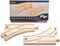 Maxim Enterprise, inc. Wooden Curved Switch Tracks, Compatible with Thomas & Friends,