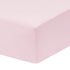 Everyday Kids 2-Pack Fitted Crib Sheets, 100% Soft Microfiber Baby Sheet, Pink and White Nursery Sheets