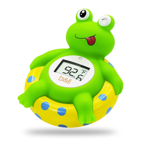 b&h Baby Bath Thermometer & Room Thermometer, Easy to Read Display, BPA-Free, Digital Water Thermometer Floating Toy