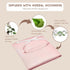 Tummy 47"(L) x16(W), PROMEED Baby Belly Blanket for Sleep Aid with Natural Herbs - Protects Baby from Chills - Soft