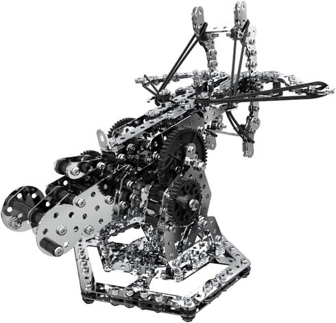 3D Metal Puzzles for Adults - Dragon Crossbow Building Kits, 815Pcs Mechanical Models for Brain Teasers