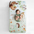 100% (52 28 inches) Rookie Humans Cotton Sateen Fitted Crib Sheet: Enchanted Forest. Modern Nursery, Use as a Photo