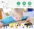 Volnau Mini Farm Toys Figures, 14PCS Barn Animal Figurines for Toddlers Kids, Christmas Birthday Gift, Plastic