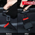 Morlike Silicone Belt Buckle Holder, 2 Pack (Black)