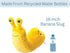16 inches The Petting Zoo Banana Slug Stuffed Animal Plushie, Gifts for Kids, Wild Onez Wildlife Animals, Slug Plush