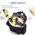 SONARIN Backpack Stylish Waterproof Baby Nappy Changing with Changing Mat(Black)